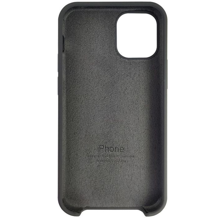 Чехол Copy Silicone Case iPhone 12 Mini Lavender Gray (15)