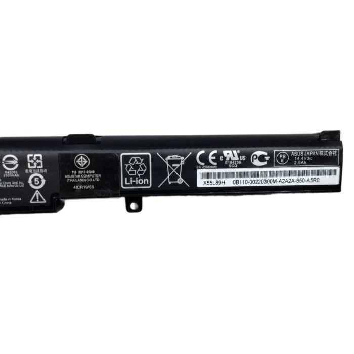 Аккумулятор для ноутбука Asus A41-X550E 14.4V Black 2500mAh Orig