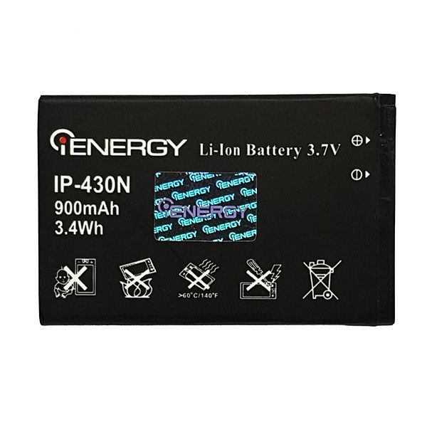 Аккумулятор для iENERGY LG GS290 (IP-430N) (900 mAh)