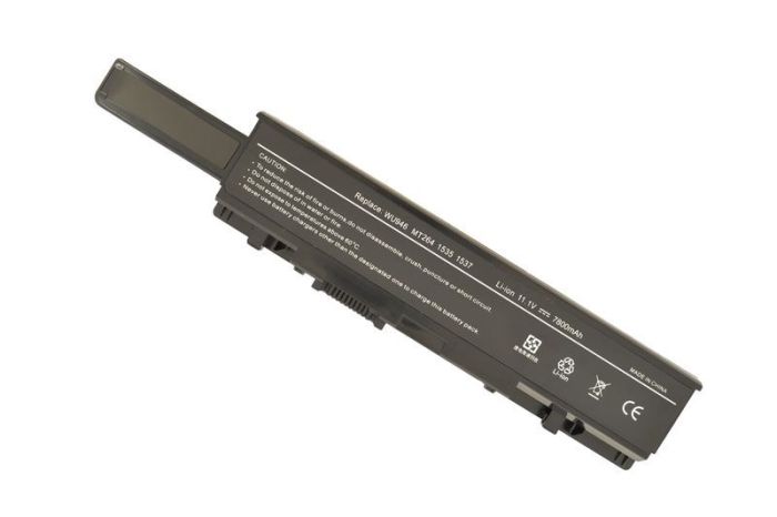 Посилений акумулятор для ноутбука Dell WU946 Studio 1555 11.1V Black 7800mAh OEM