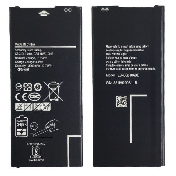 Аккумулятор Original PRC Samsung Galaxy J4 Plus 2018 J415, Galaxy J6 Plus J610 (EB-BG610ABE) (3300 mAh)