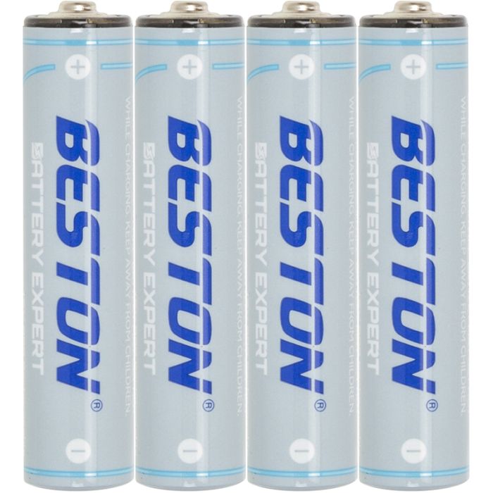 Акумулятор Beston AAA USB Type-C 1.5V 400mah Li-ion (3AC-18), 4 шт.