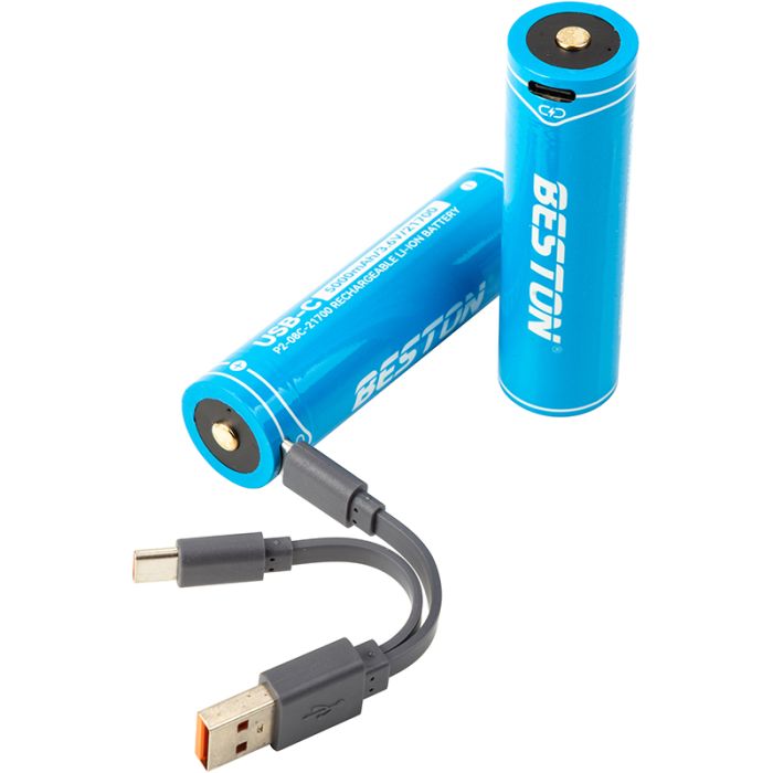 Акумулятор Beston USB Type-C 21770, 3.7V 4600MAH, Li-Ion