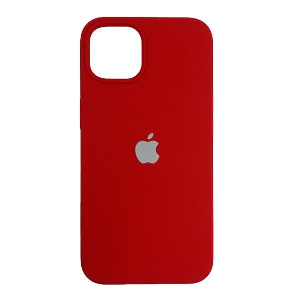 Чехол Copy Silicone Case iPhone 14 Plus China Red (33)
