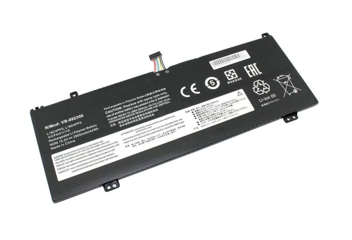 Для ноутбука Lenovo L18D4PF0 ThinkBook 13s 15.2V Black 2900mAh