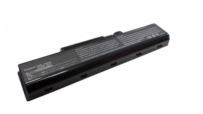 Акумулятор для ноутбука Acer AS07A31 Aspire 2930 11.1V Black 5200mAh OEM