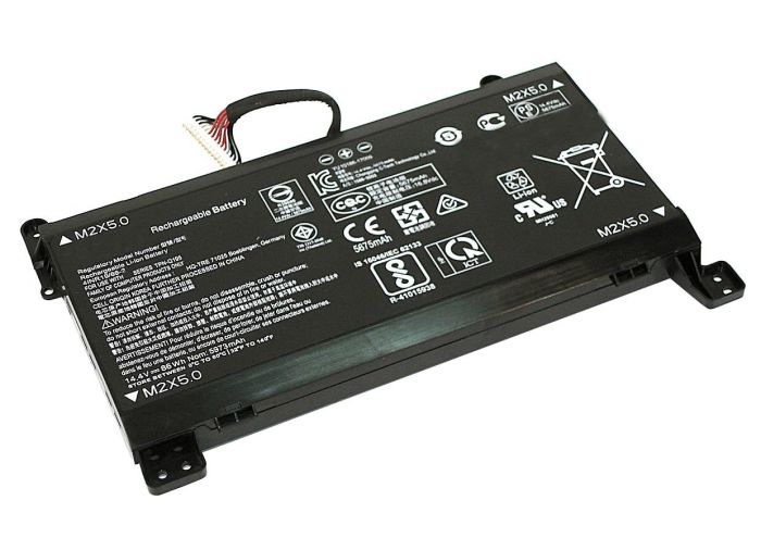 Акумулятор для ноутбука  HP FM08 OMEN 17-AN 16Pin 14.4V Black 5700mAh OEM