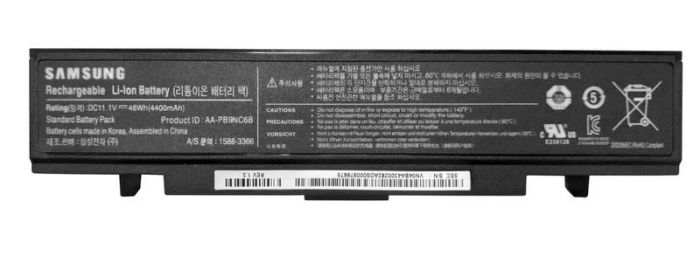 Акумулятор для ноутбука Samsung AA-PB9NC6B NP300 11.1V Чорний 4400mAh Orig