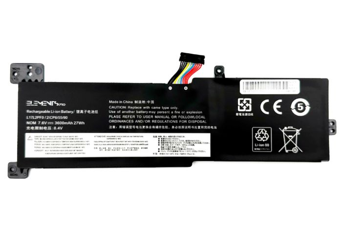 Батарея Elements PRO для Lenovo IdeaPad 320-14ABR 320-15IKB 330-14IKB 330-15ARR 330-15IKB 330-15ICN 7.6V 3600mAh (L17L2PF0-2S1P-3600)