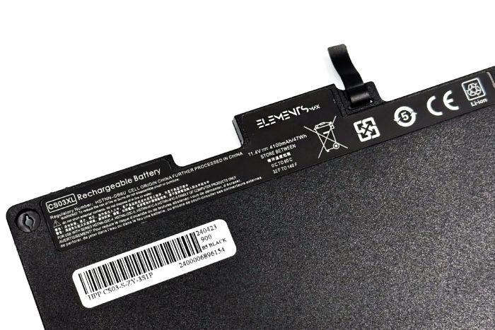 Батарея Elements MAX для HP EliteBook 745 755 840 G3 G4 848 G3 11.4V 4100 mAh 47Wh (CS03XL-3S1P-4100)