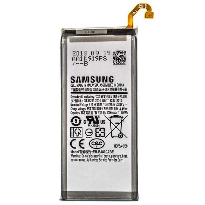 Аккумулятор для Samsung EB-BJ800ABE для Galaxy J6 J600 (2018), J8 J800 (2018), A6 A600 (2018) Original PRC