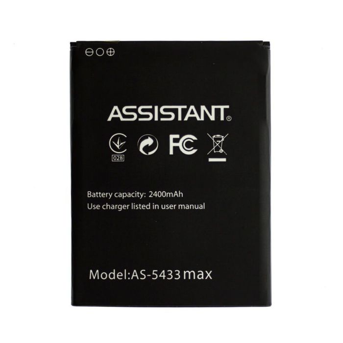 Аккумулятор для Assistant AS-5433 Max Original PRC