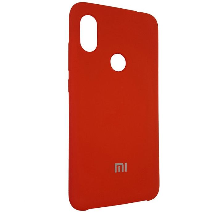 Чохол Silicone Case for Xiaomi Redmi Note 6 Червоний (14)