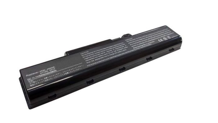 Акумулятор для ноутбука Acer AS07A31 Aspire 2930 11.1V Чорний 5200mAh OEM