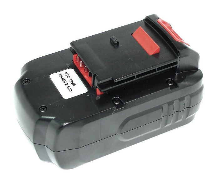 Акумулятор для шуруповерта Porter-Cable PC18B 2.5Ah 18V чорний Ni-Mh