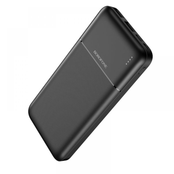 Універсальна Мобільна Батарея Power Bank Borofone BJ16 Cube 10000 mAh м`ята упаковка Колір Чорний