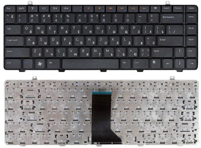 Клавіатура для ноутбука Dell Inspiron (1464) Black, RU