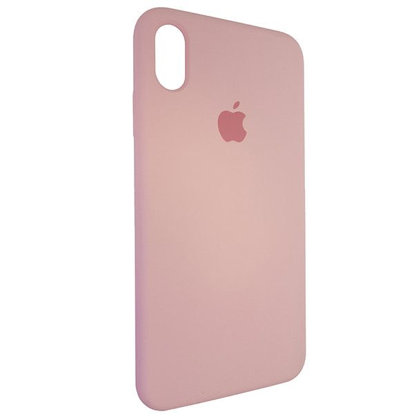 Чехол Copy Silicone Case iPhone XS Max Light Pink (6)