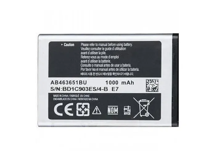 Акумулятор для Samsung AB463651BU для S3650 Original PRC