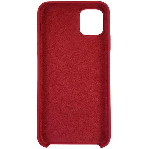 Чохол Copy Silicone Case iPhone 11 Pro Max Rose Червоний (36)