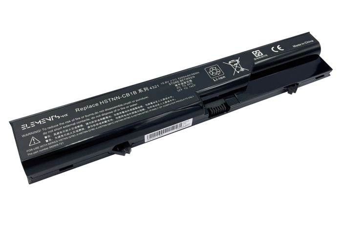 Батарея Elements MAX для HP ProBook 4320 4420 4520 4720 Compaq 320 420 620 625 10.8V 5200mAh (4321-3S2P-5200)