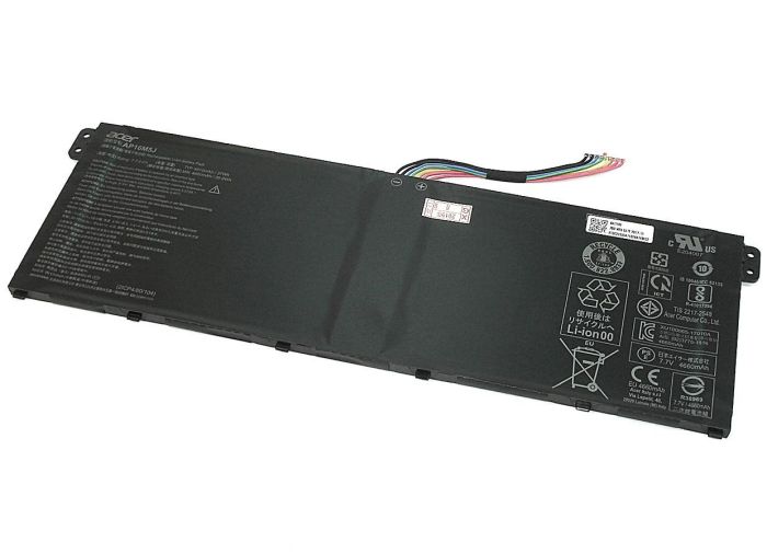 Акумулятор для ноутбука Acer AP16L5J A315-51 7.7V Чорний 4810mAh Orig
