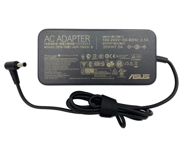 Блок живлення Asus 20V 7.5A 150W 6.0*3.7 pin Slim Original PRC (ADP-150CH B)