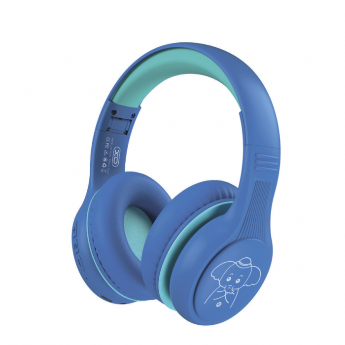 Дитячі навушники Bluetooth XO BE26 blue