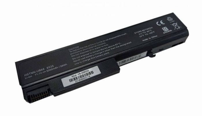 Акумулятор для ноутбука  HP Compaq HSTNN-I44C 8440p 11.1V Black 5200mAh OEM
