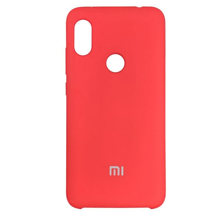 Чехол Silicone Case for Xiaomi Redmi Note 6 Red (14)