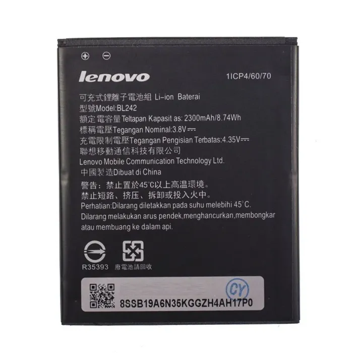 Аккумулятор для Lenovo BL242, A6000 High Quality