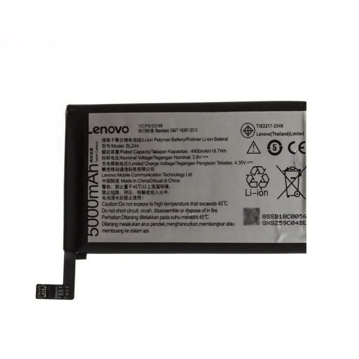 Аккумулятор для Lenovo BL244 для P1, P1ma40, P1S, P1a42, Vibe P1 High Copy