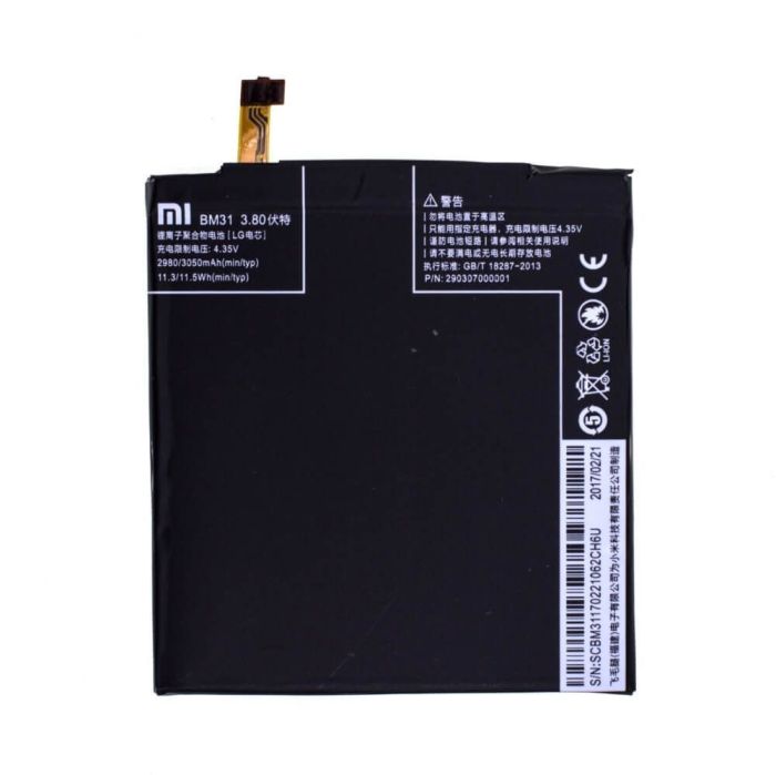 Акумулятор для Xiaomi BM31 для M3, Mi3, Mi3S Original PRC