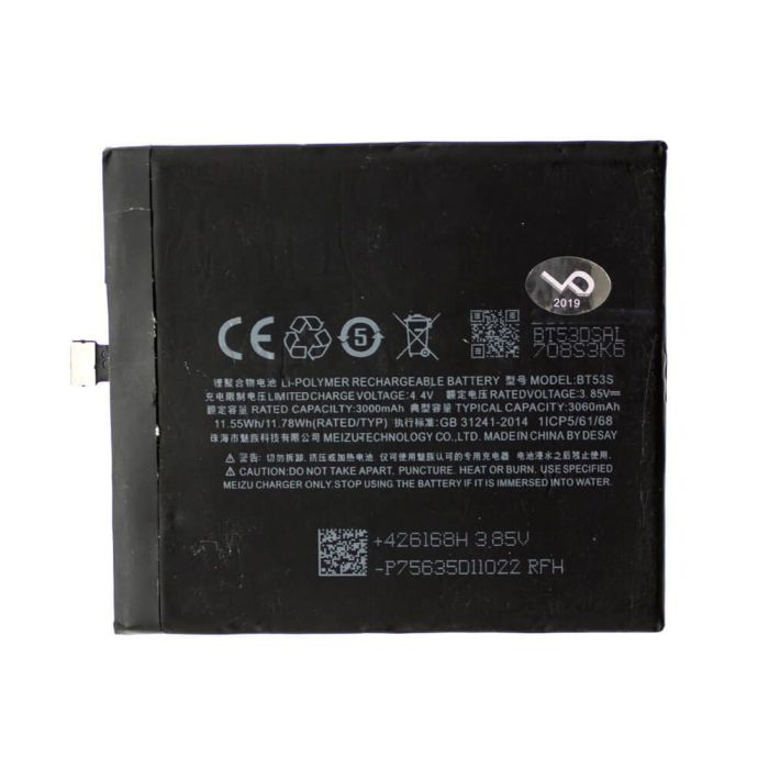 Аккумулятор для Meizu BT53s для Pro 6s Original PRC