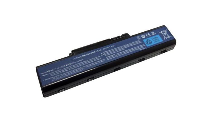 Аккумулятор для ноутбука Acer AS09A31 Aspire 4732 11.1V Black 5200mAh OEM