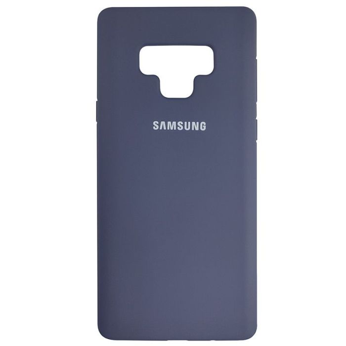 Чехол Silicone Case for Samsung Note 9 Midnight (8)