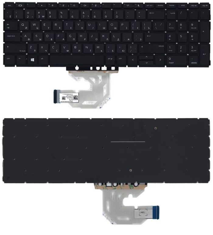 Клавіатура для ноутбука HP 450 (G6) Black, (No Frame), RU