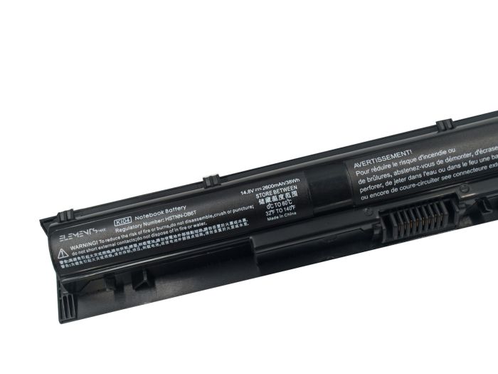 Батарея Elements MAX для HP Pavilion 14-AB 15-AB 15-AK 15-AN 17-AB 17-G 14.8V 2600mAh 38Wh (KI04-4S1P-2600)