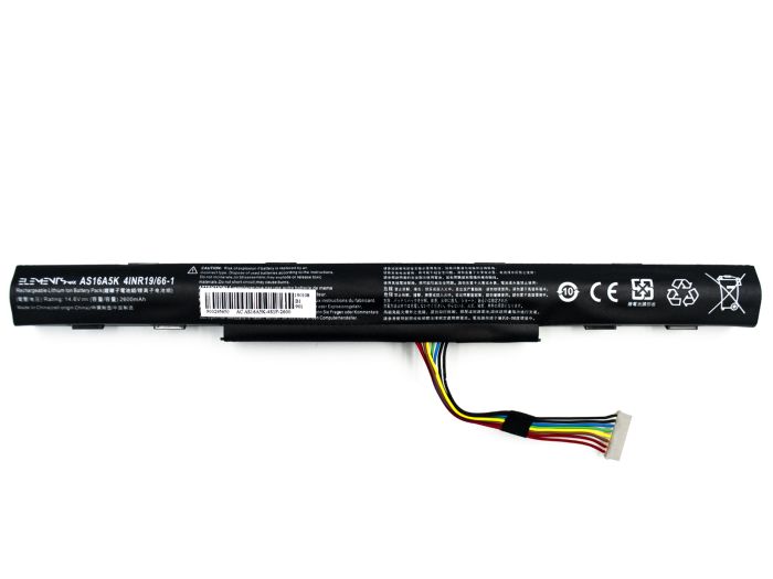 Батарея Elements MAX для Acer Aspire E5-575G E5-774G E-15 E5-475G 14.6V 2600mAh 38Wh (AS16A5K-4S1P-2600)