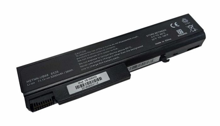 Аккумулятор для ноутбука HP Compaq HSTNN-I44C 8440p 11.1V Black 5200mAh OEM
