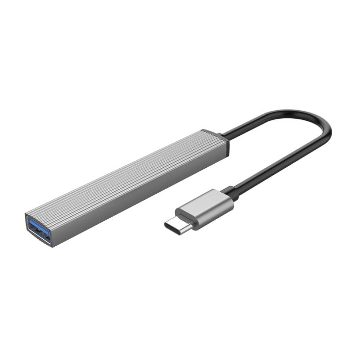 USB-хаб ORICO Type-C - USB3.0, 2xUSB2.0, TF (AH-12F-GY-BP)