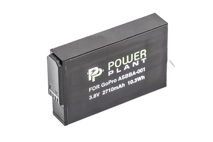 Аккумулятор PowerPlant для GoPro ASBBA-001 2710mAh