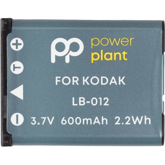 Аккумулятор PowerPlant Kodak LB-012 600mAh