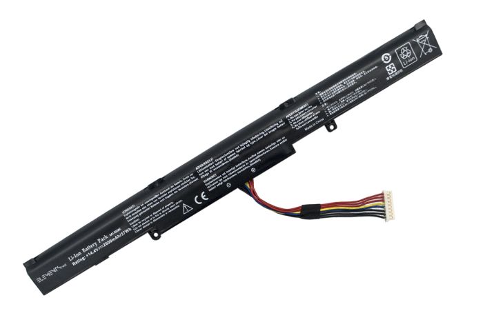 Батарея Elements MAX для Asus A450C A750J F450E F450J K550D K751M R571J X450J X750J 14.4V 2600mAh (X550E-4S1P-2600)