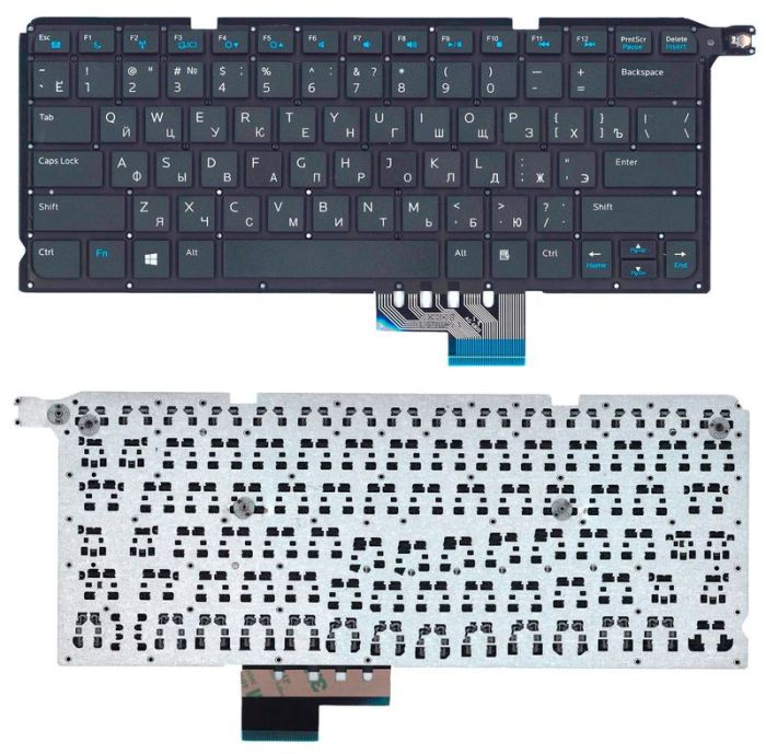 Клавіатура для ноутбука Dell Vostro 14 (5480R) Black, RU