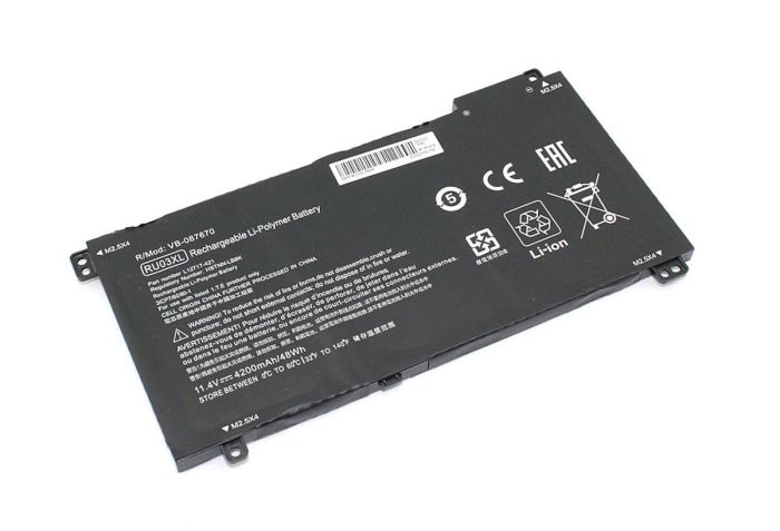 Аккумулятор для ноутбука HP RU03XL x360 440 G1 11.4V Black 4200mAh OEM