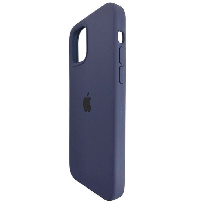 Чехол Copy Silicone Case iPhone 12/12 Pro Midnight Blue (8)