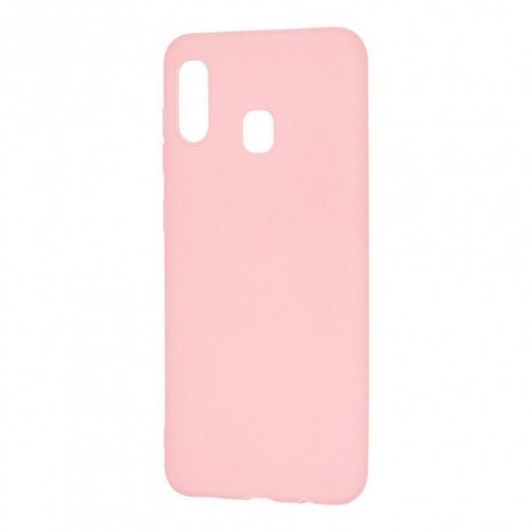 Чохол накладка SMTT для Samsung A305 Galaxy A30, A205 Galaxy A20 рожевий