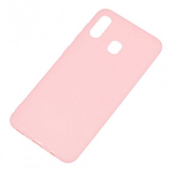 Чохол накладка SMTT для Samsung A305 Galaxy A30, A205 Galaxy A20 рожевий