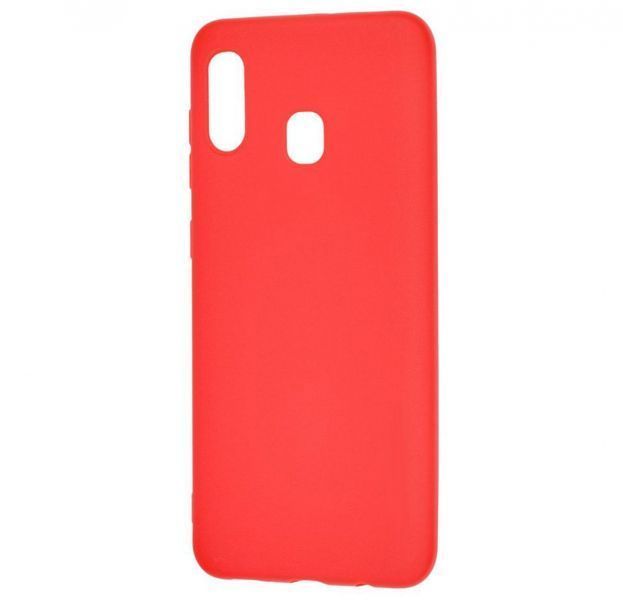 Чохол накладка SMTT для Samsung A305 Galaxy A30, A205 Galaxy A20 червоний